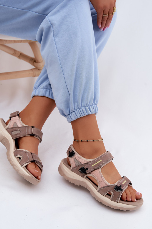 Moteriškos basutės Moteriškas IN SportoĮym Stylu McKeylor 95414 smėlio spalvos-rožinės spalvos