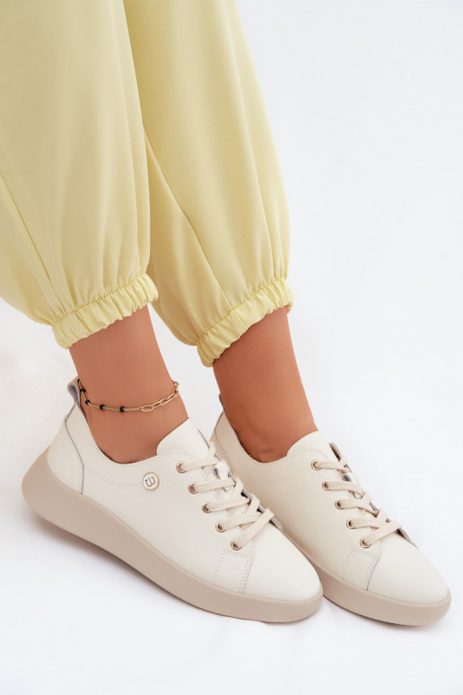 Oda batai Moteriškas Vinceza 41508 dramblio kaulo spalvos