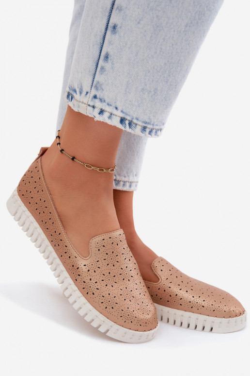 su aužūro elementais Įsispiriamo modelio batai Moteriškas Szampańskie Salty