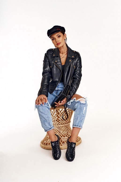 Moteriški odiniai sportbačiai Big Star juodos spalvos V274871