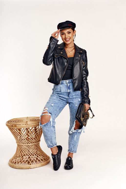 Moteriški odiniai sportbačiai Big Star juodos spalvos V274871