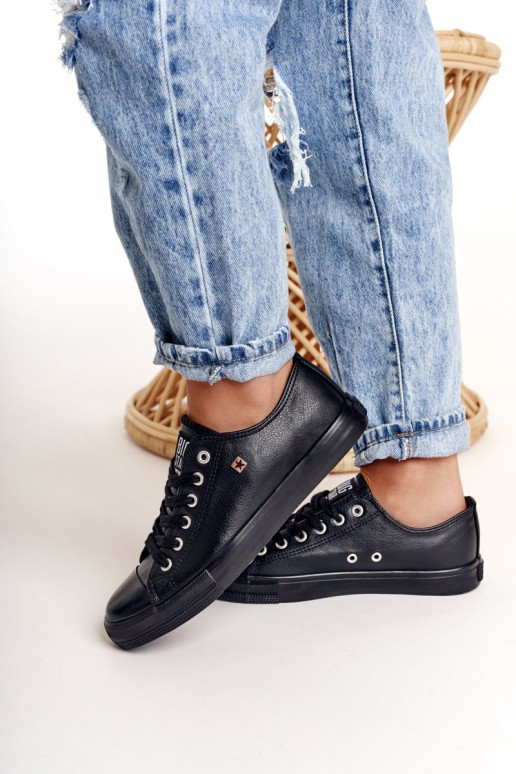 Moteriški odiniai sportbačiai Big Star juodos spalvos V274871