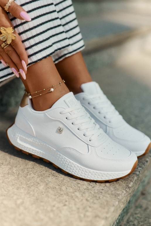  sportiniai bateliai Moteriškas Big Star RR274629 HI-POLY SYSTEM baltos spalvos