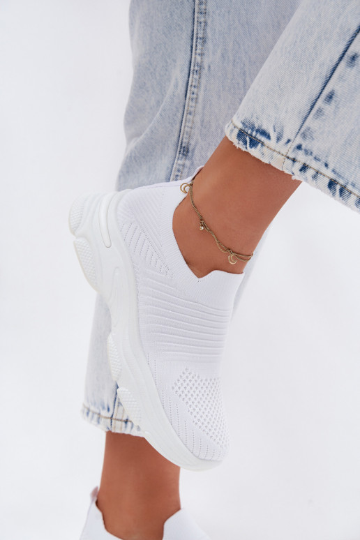  Įsispiriamo modelio sportiniai bateliai Moteriškas baltos spalvos Floraine