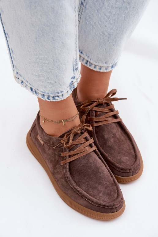 bataisuĮjungtaturalnego iš zomšosu Vinceza 95391 rudos spalvos