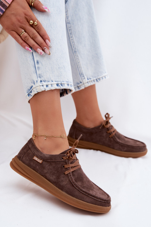 bataisuĮjungtaturalnego iš zomšosu Vinceza 95391 rudos spalvos