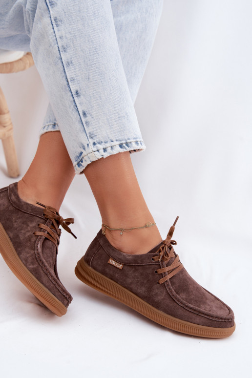 bataisuĮjungtaturalnego iš zomšosu Vinceza 95391 rudos spalvos