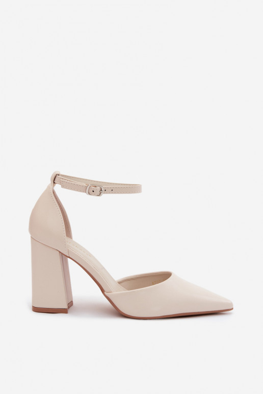 Bateliai su kulniukaissuImitacji Skóry dramblio kaulo spalvos Selvra