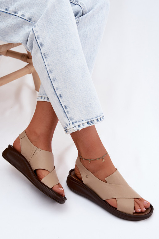 Zazoo 40392 Moteriškos basutės Moteriškas kapučino spalvos