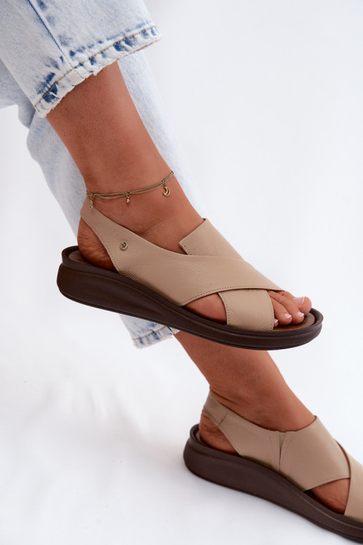 Zazoo 40392 Moteriškos basutės Moteriškas kapučino spalvos