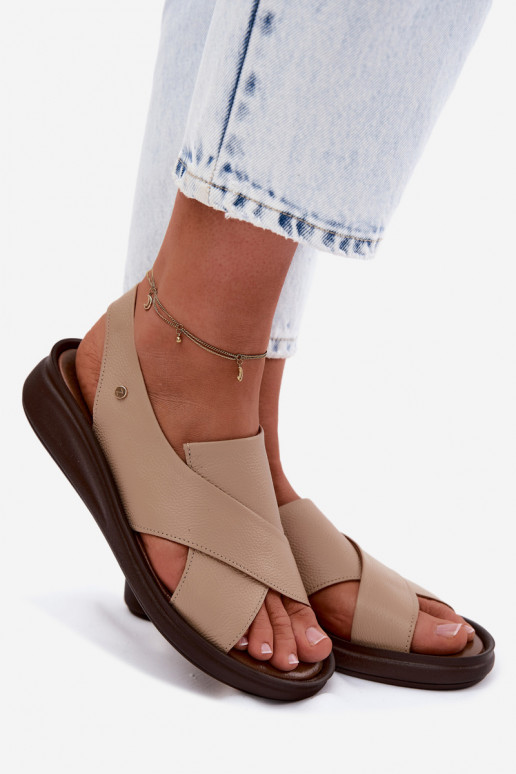 Zazoo 40392 Moteriškos basutės Moteriškas kapučino spalvos