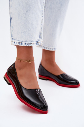 Oda Lakuotos balerinos Tai turiciejka K7463-01 juodos spalvos 2