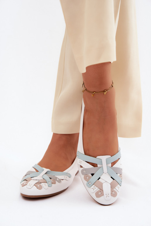 Balerinos Tai turiciejka P7542-11 baltos spalvos