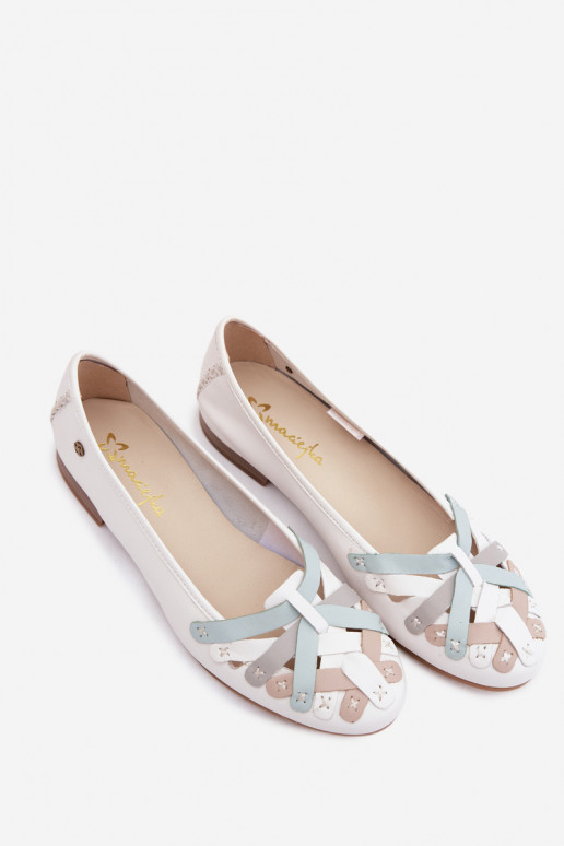 Balerinos Tai turiciejka P7542-11 baltos spalvos