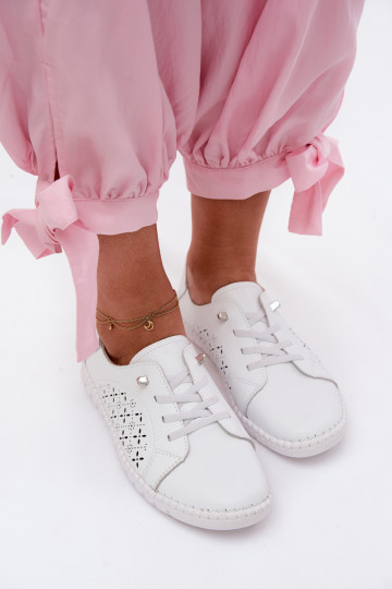 su aužūro elementais bataisuĮjungtaturalnej Skóry baltos spalvos Flaria