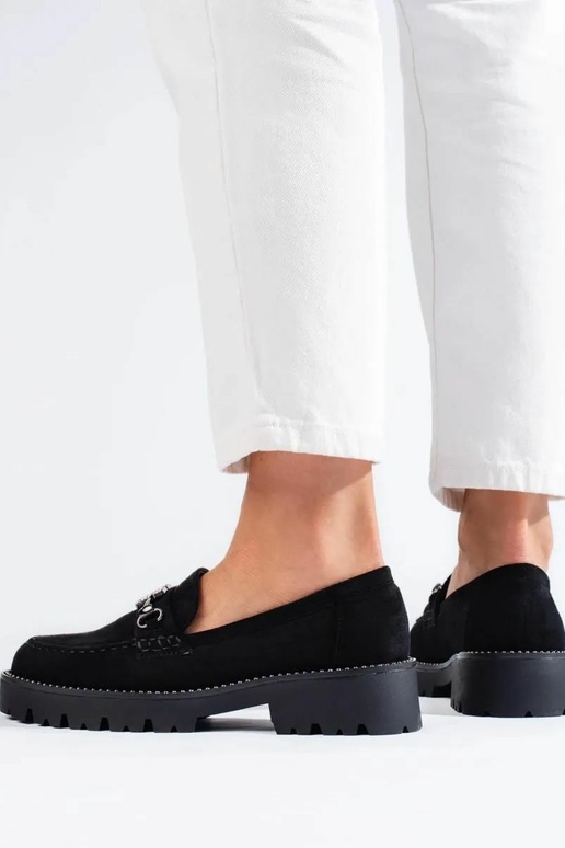 Mokasinai su masyviu kulnu Shelovet...