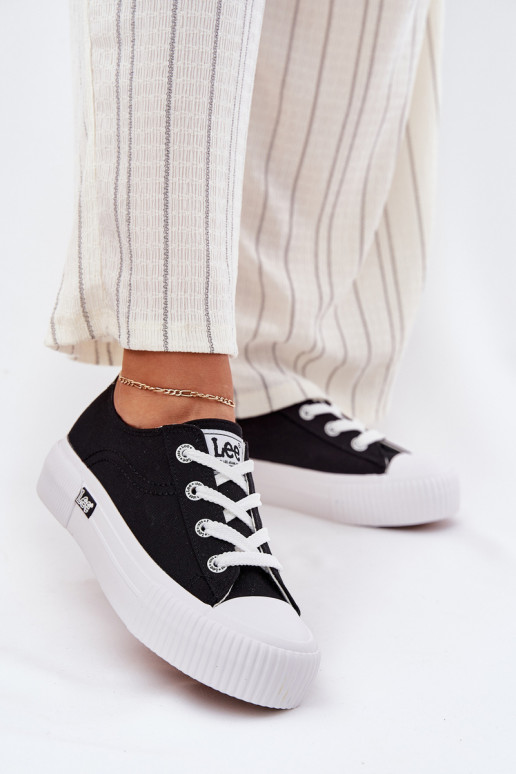 Laisvalaikio bateliai su platforma LEE ISLA C INOMEN LOIN 50261002.25Y juodos spalvos