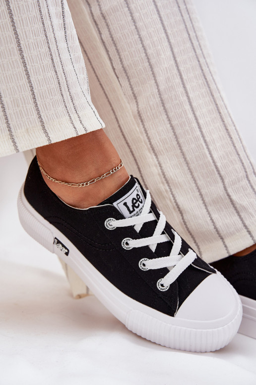 Laisvalaikio bateliai su platforma LEE ISLA C INOMEN LOIN 50261002.25Y juodos spalvos