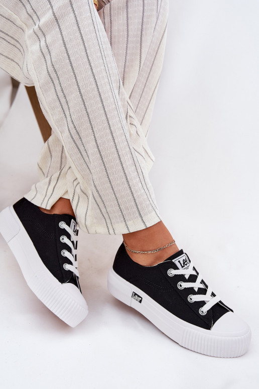 Laisvalaikio bateliai su platforma LEE ISLA C INOMEN LOIN 50261002.25Y juodos spalvos