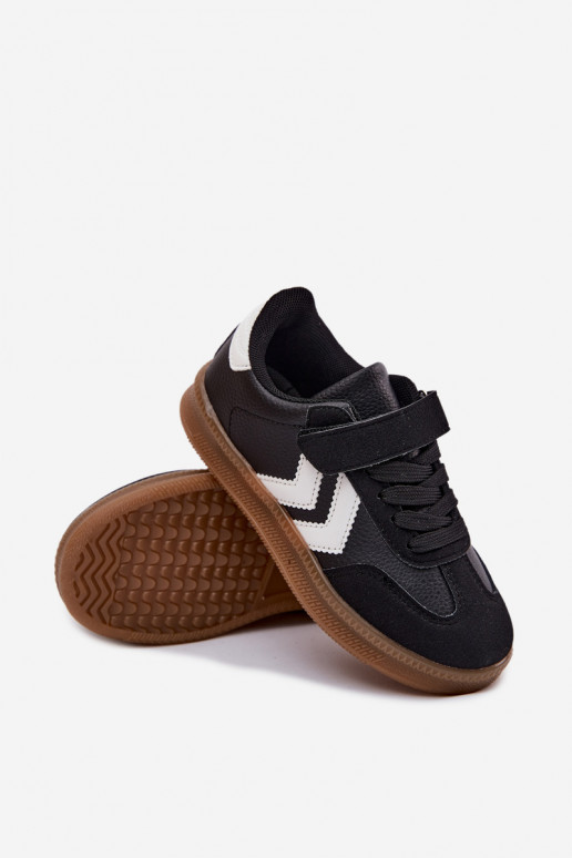 Sneakers modelio batai Vaikiški juodos spalvos Meressa