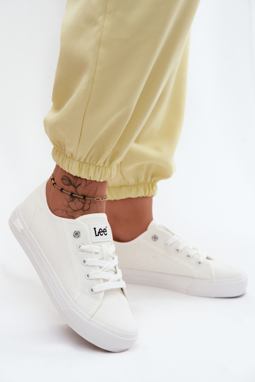 Laisvalaikio bateliai LEE AVA C INOMEN LOIN 50261001.1FG baltos spalvos