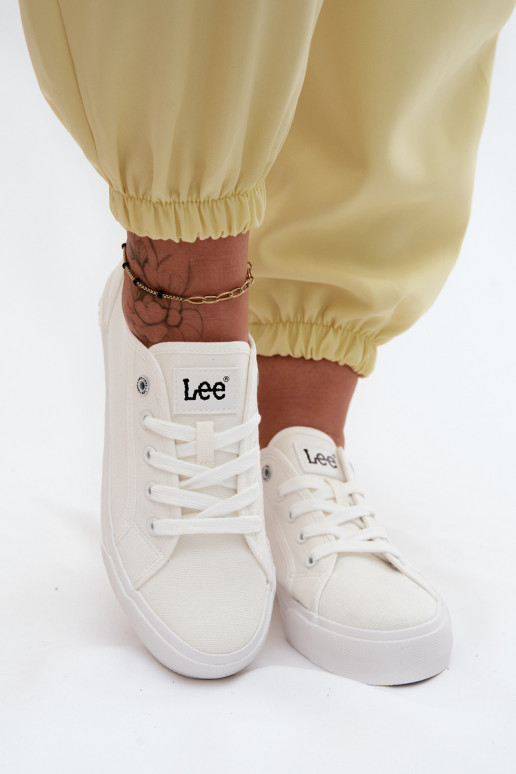 Laisvalaikio bateliai LEE AVA C INOMEN LOIN 50261001.1FG baltos spalvos