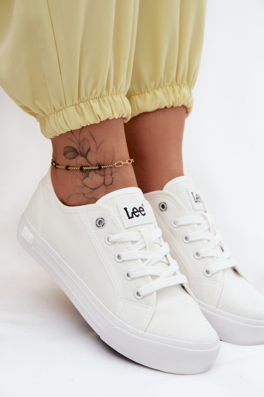 Laisvalaikio bateliai LEE AVA C INOMEN LOIN 50261001.1FG baltos spalvos