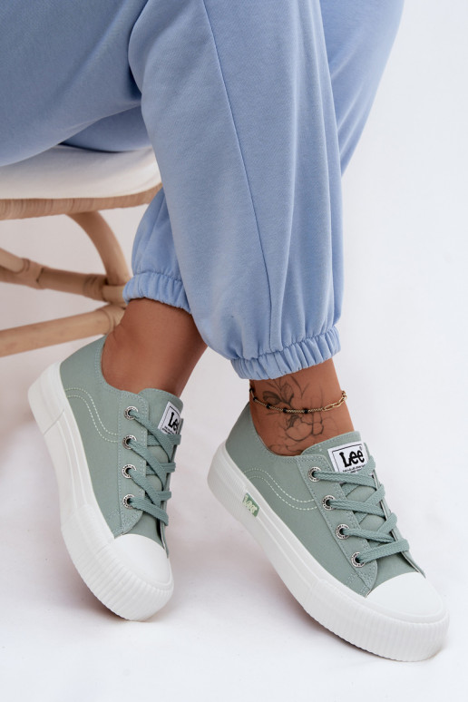 Laisvalaikio bateliai su platforma LEE ISLA C INOMEN LOIN 50261002.98K mėtinės spalvos