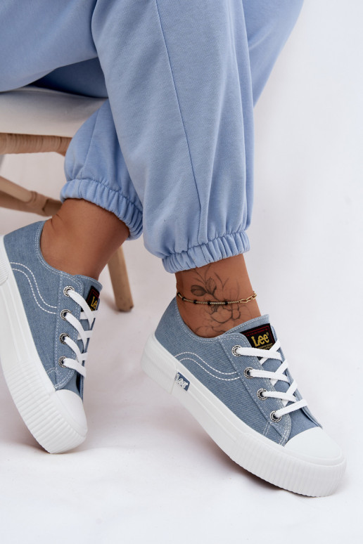 Laisvalaikio bateliai su platforma LEE ISLA C INOMEN LOIN 50261002.21H Džinso medžiagos