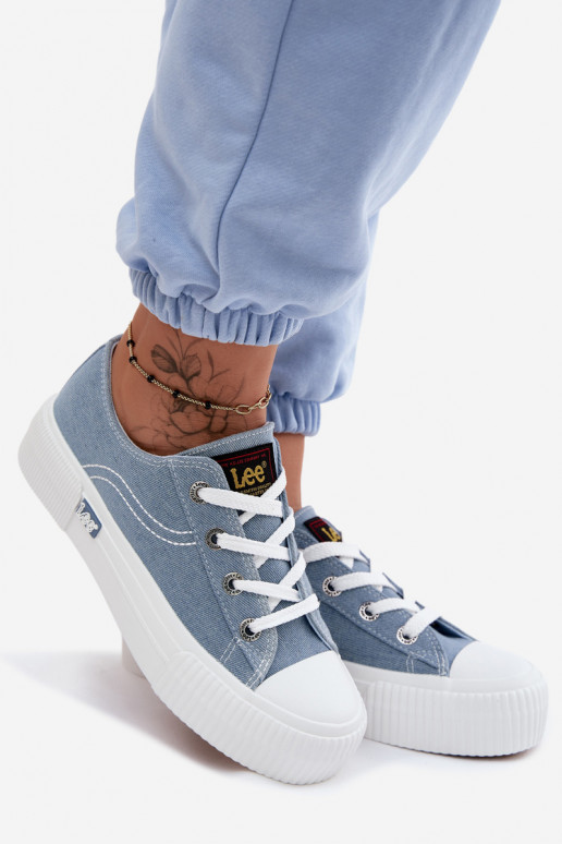 Laisvalaikio bateliai su platforma LEE ISLA C INOMEN LOIN 50261002.21H Džinso medžiagos