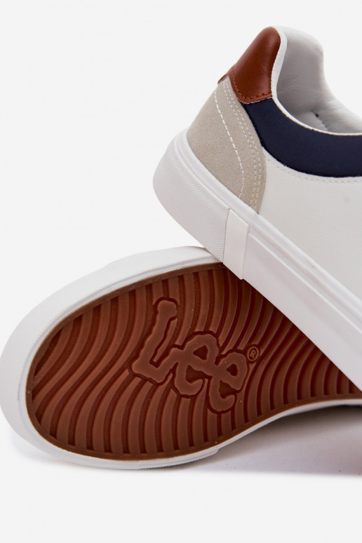 Vyriški laisvalaikio batai LEE BRIXTON MEN LOIN 50261024.1FG baltos spalvos