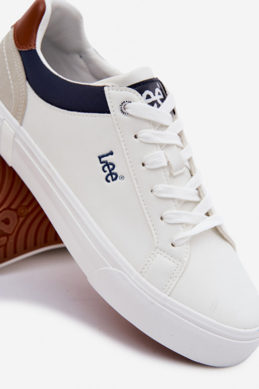 Vyriški laisvalaikio batai LEE BRIXTON MEN LOIN 50261024.1FG baltos spalvos
