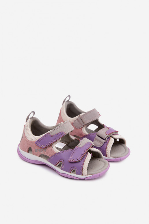 basutės vaikams Oda Bartek 84413-85 Violetinės spalvos