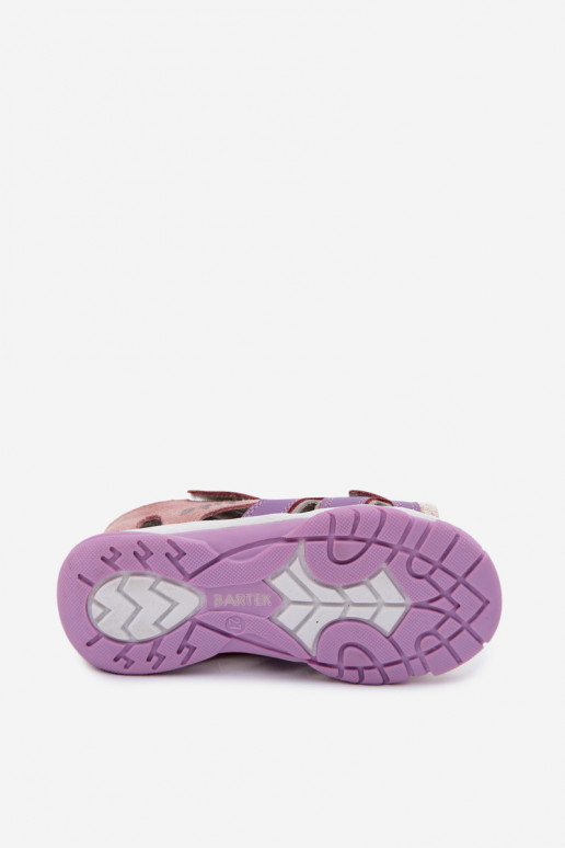 basutės vaikams Oda Bartek 84413-85 Violetinės spalvos