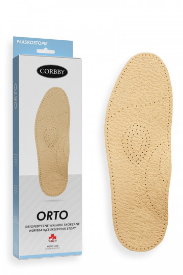 CORBBY ORTO ortopediniai odiniai vidpadžiai