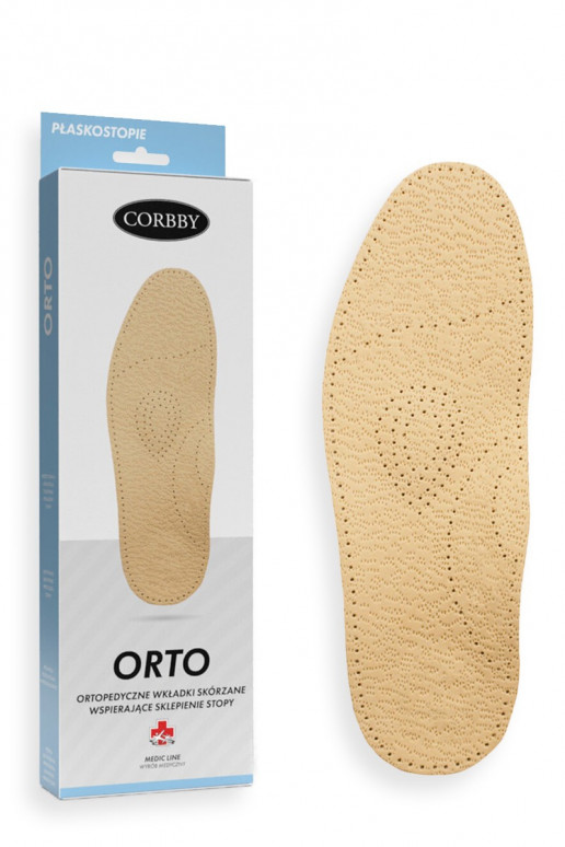 CORBBY ORTO Vidpadžiai ortopedinės Oda