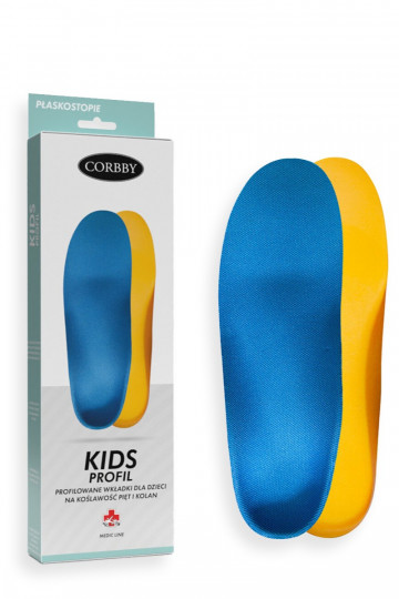 CORBBY KIDS PROFIL profiliuoti vidpadžiai vaikams su kulno ir kelio korekcija
