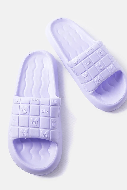 Violetinės baseino šlepetės Janina