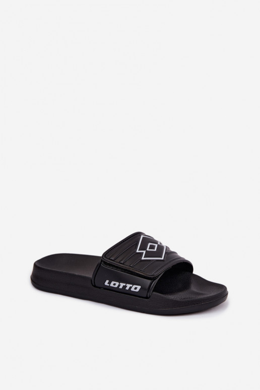 Juodos spalvos unisex šlepetės LOTTO FLYDE 2400940U-1110