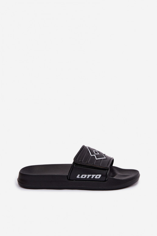 Juodos spalvos unisex šlepetės LOTTO FLYDE 2400940U-1110