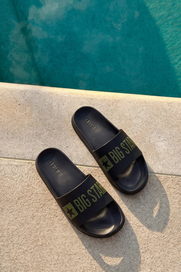 Juodos vyriškos šlepetės "Big Star SS174359"