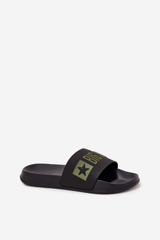 Juodos vyriškos šlepetės "Big Star SS174359"