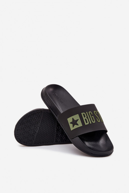 Juodos vyriškos šlepetės "Big Star SS174359"