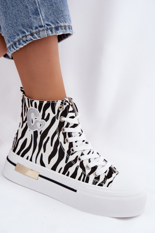 Laisvalaikio bateliai su platforma Zebra Meloria