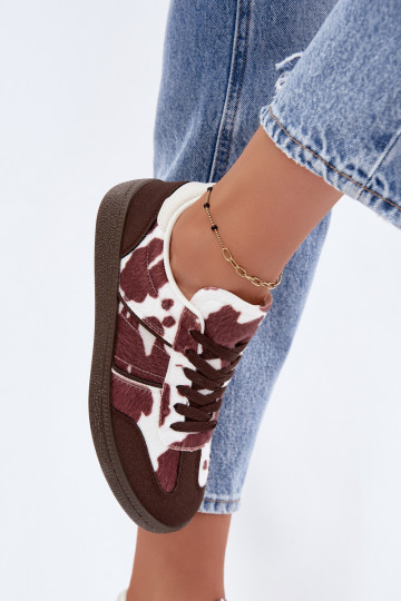 Sneakeriai su lopais rudos spalvos Corelle