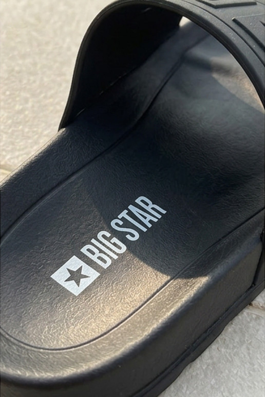 Šlepetės  Big Star Guminės juodos spalvos DD174690