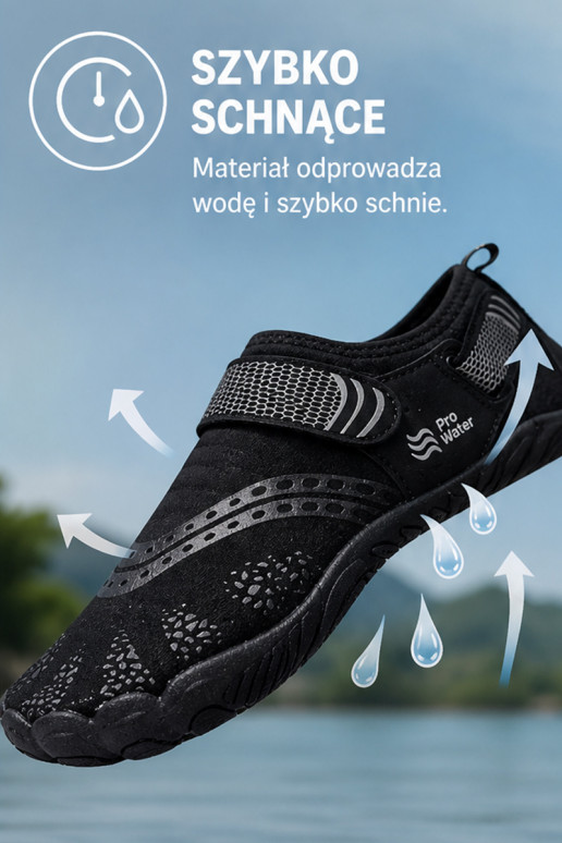 Vyriški vandeniui atsparūs batai PROINATER PRO-26-48-118M juodos spalvos