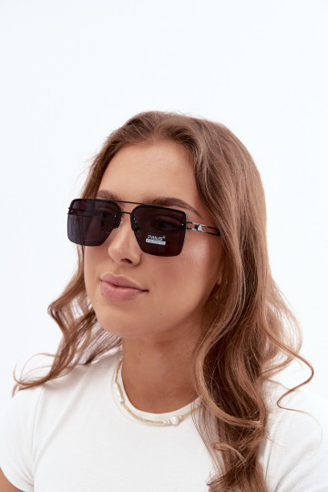 Akiniai nuo saulės su UV filtru juodos spalvos