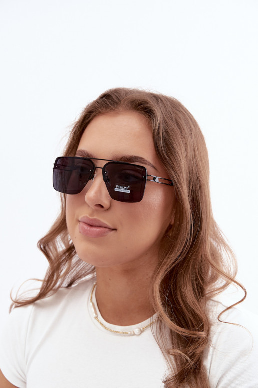 Akiniai nuo saulės su UV filtru juodos spalvos