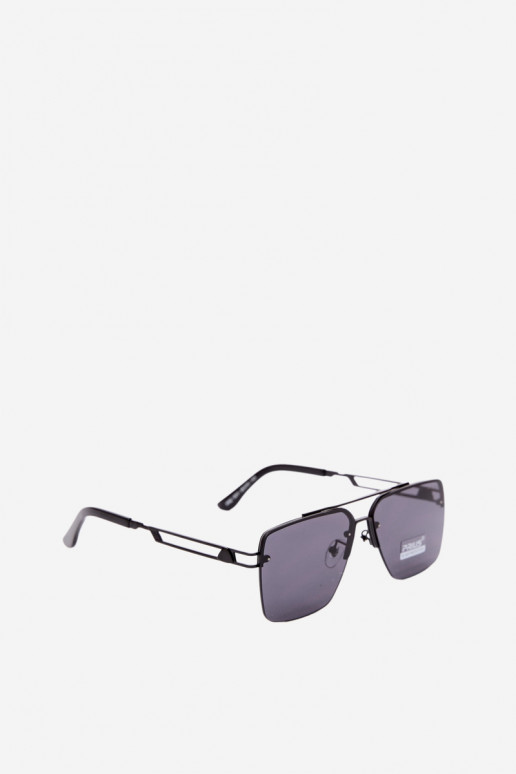 Akiniai nuo saulės su UV filtru juodos spalvos